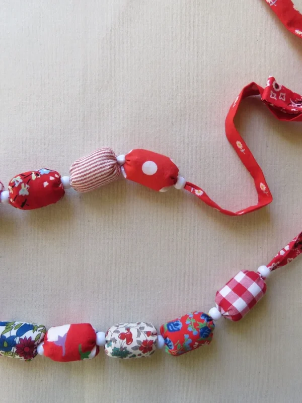 Old Fabric, New Necklace: Turning Scrap Cloth into a Statement Piece