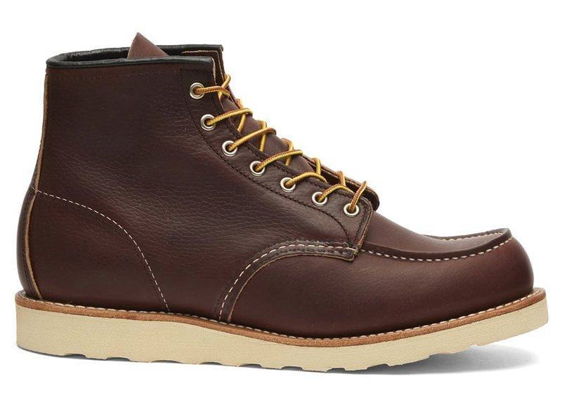 Nubuck pull-on work boot in classic aged finish
